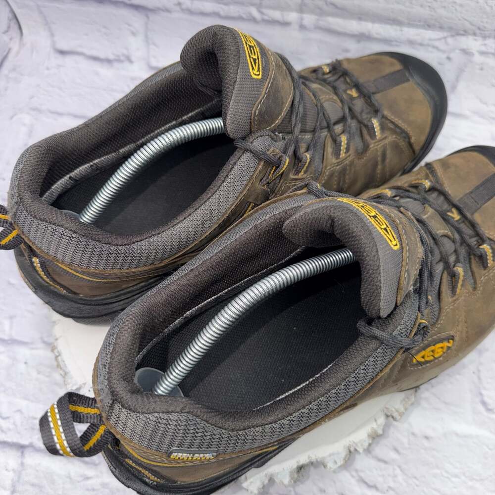 Keen Targhee II Waterproof Hiking Shoes Mens Size 14 Brown Leather - Picture 8 of 12
